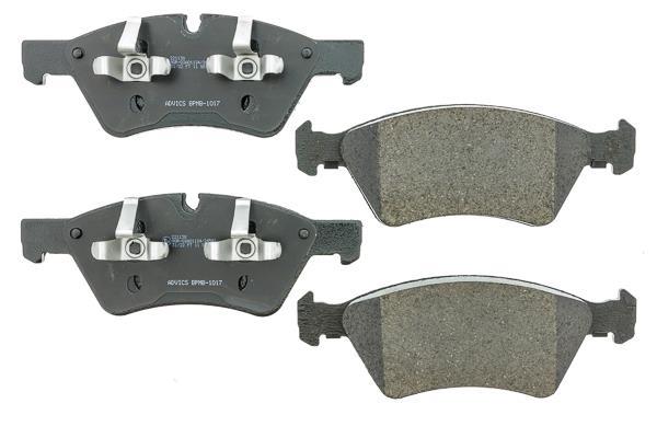 Jeu de 4 plaquettes de frein AISIN ref. BPMB-1017
